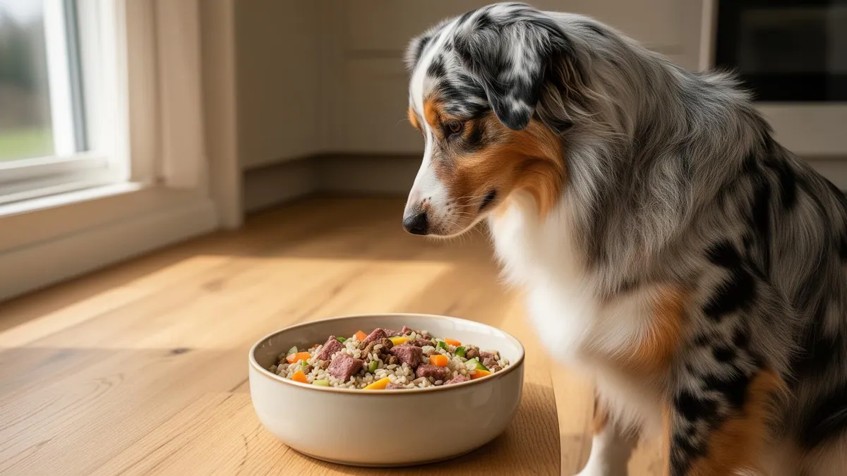 What happens inside your dog when you change their food