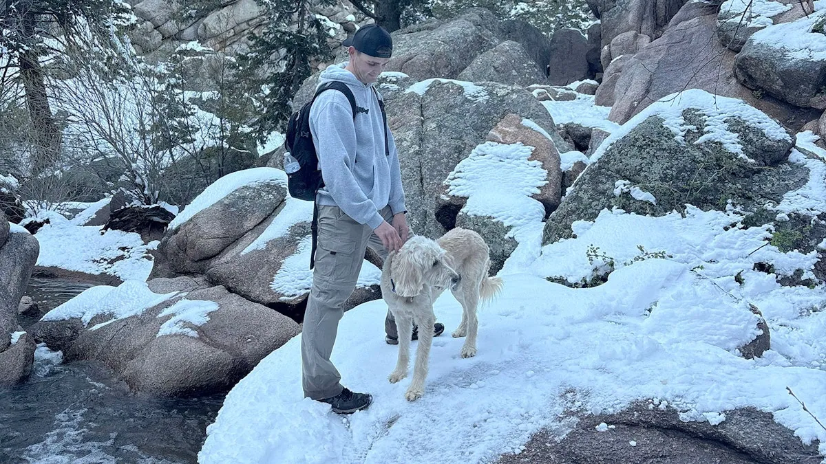A California dog, a Wyoming blizzard, and the strangers who brought him home